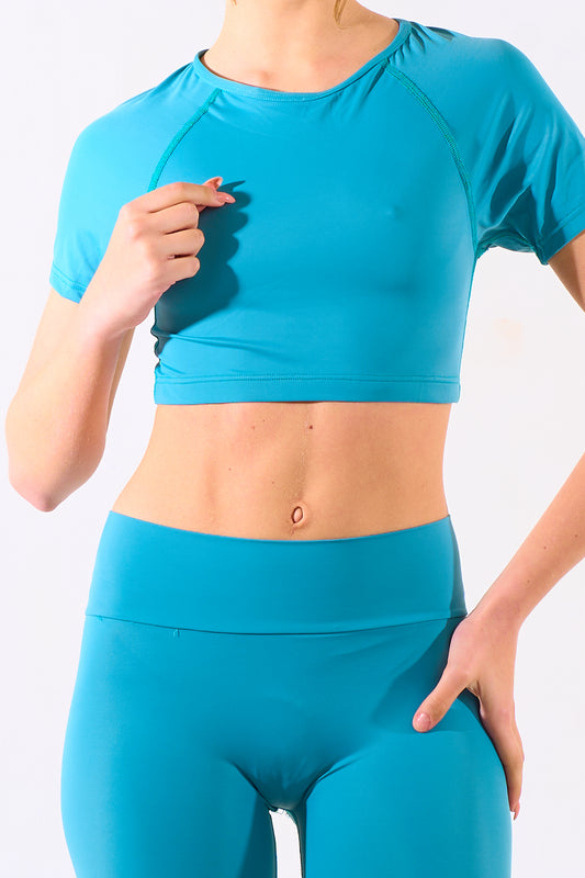 Micro Maglia Powerbust Sky Blue