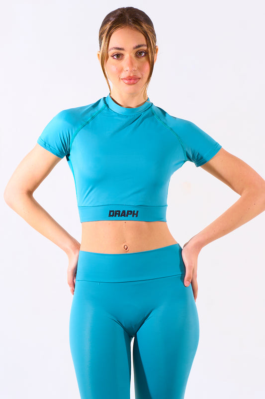 Micro Maglia Curl Sky