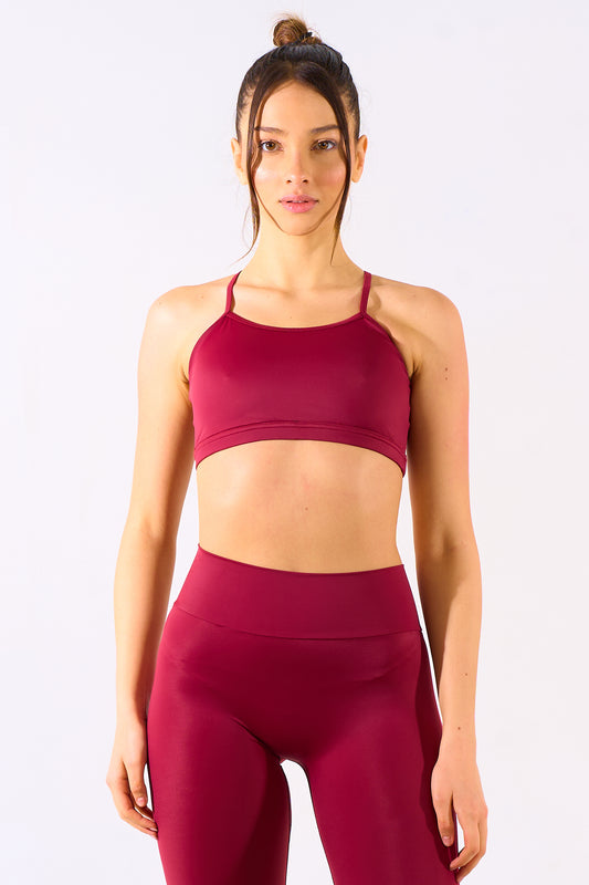 Top Backsy Rosso